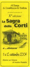 La Sagra delle Corti 10 EDIZIONE