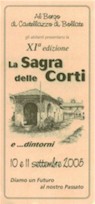 La Sagra delle Corti 11 EDIZIONE